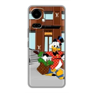 Чехли для TECNO Camon 19 (CI6n) / 19 Pro (CI8n) - Скрудж МакДак Louis Vuitton (PREMIUMPrint) (Скрудж ЛВ)
