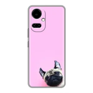 Чехлы с собаками для TECNO Camon 19 (CI6n) / 19 Pro (CI8n) (VPrint) (Смешная собака)