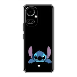 Чохол з принтом Стіч на TECNO Camon 19 (CI6n) / 19 Pro (CI8n) (Стіч на чорному)