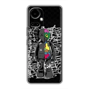 Чохли для TECNO Camon 19 (CI6n) / 19 Pro (CI8n) - Bearbrick Louis Vuitton (PREMIUMPrint) (Стиль Bearbrick)