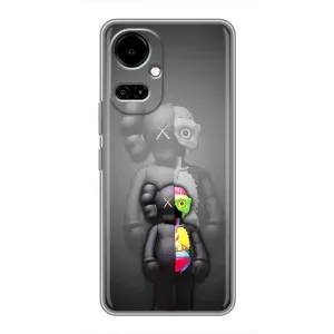 Чохли для TECNO Camon 19 (CI6n) / 19 Pro (CI8n) - Bearbrick Louis Vuitton (PREMIUMPrint) (Тіло Bearbrick)
