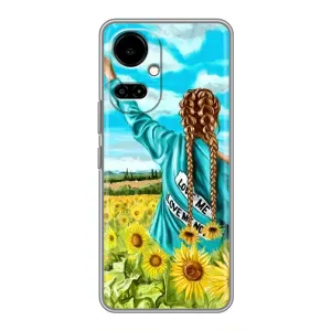 Чохол для Патріота України TECNO Camon 19 (CI6n) / 19 Pro (CI8n) - (AlphaPrint) (Україночка)