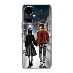 Чехол с дизайном Венздей 2 на TECNO Camon 19 (CI6n) / 19 Pro (CI8n) (Уэнздей и Тайлер)