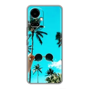Силіконовий чохол з КАРТИНКАМИ літо для TECNO Camon 19 (CI6n) / 19 Pro (CI8n) (AlphaPrint) (Погляд літо)