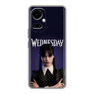 Чехлы Венсдей на TECNO Camon 19 (CI6n) / 19 Pro (CI8n) Уэнсдей (AlphaPrint) (Wednesday)