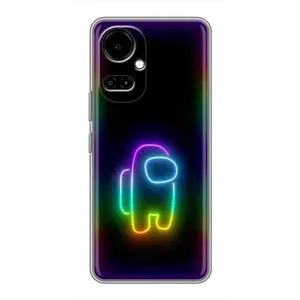 Чохли Амонг Ас для TECNO Camon 19 (CI6n) / 19 Pro (CI8n) (AlphaPrint) (Яскравий скін)