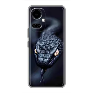 Чехол с картинкой «Хищники» для TECNO Camon 19 (CI6n) / 19 Pro (CI8n) (Черная змея)