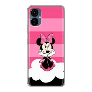 Міккі Маус чохол для TECNO Camon 19 Neo (AlphaPrint - Мультяшні) (Дівчинка Maus)