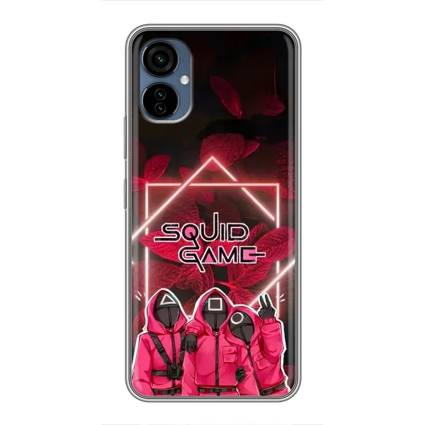 Чехол с принтом «Охранники Игра кальмара» для TECNO Camon 19 Neo Чехол с принтом «Охранники Игра кальмара» для TECNO Camon 19 Neo