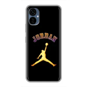 Чехлы для TECNO Camon 19 Neo - с картинкой JORDAN (AlphaPrint) (Jordan Gold)