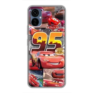 Силіконовий чохол Маквін для TECNO Camon 19 Neo (Колаж Блискавка Маквін)