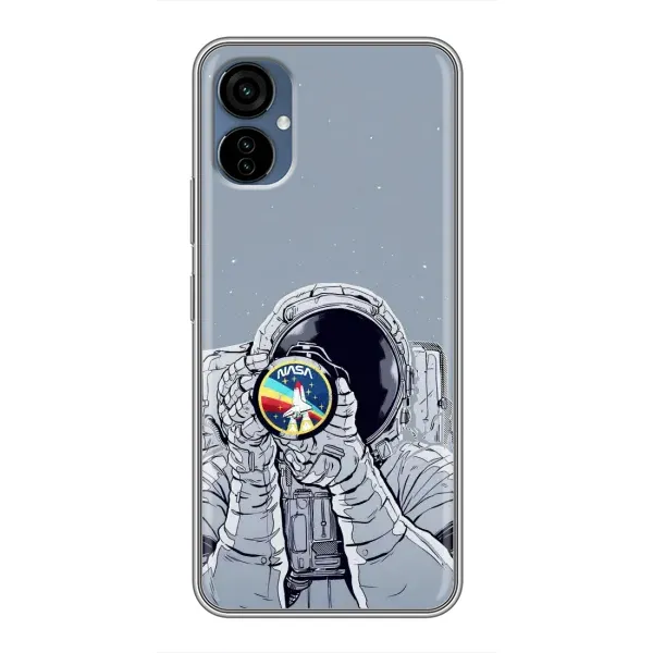 Чехол с принтом «Космонавт фото» для TECNO Camon 19 Neo