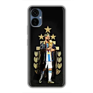 Чехлы для TECNO Camon 19 Neo (Leo чемпион) (AlphaPrint) (Месси Король)