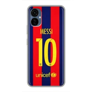 Чехлы Месси для TECNO Camon 19 Neo (AlphaPrint) (Messi Barca 10)