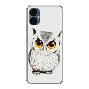 Чохол з пташками на TECNO Camon 19 Neo (VPrint) (Мила Сова)