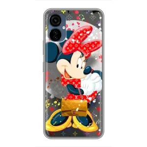 Чохол Disney Mouse TECNO Camon 19 Neo (PREMIUMPrint) (Minni з бантіком)