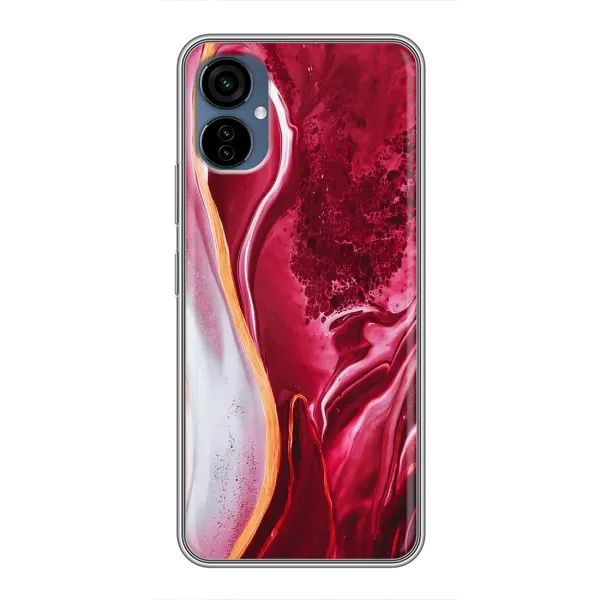 Чехол с принтом «Мрамор красный» для TECNO Camon 19 Neo