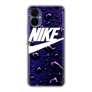 Чехол для TECNO Camon 19 Neo - с принтом Найк (AlphaPrint) (Найк принт)