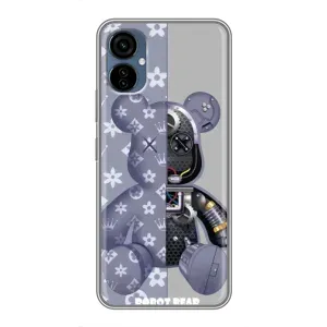 Крутые Чехлы Луи Виттон для TECNO Camon 19 Neo (AlphaPrint) (Робот Мишка)