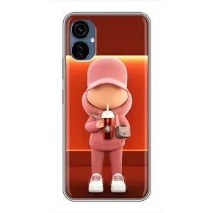 Крутые Чехлы Луи Виттон для TECNO Camon 19 Neo (AlphaPrint) (С Кофе)