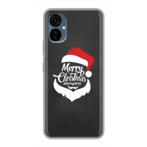 Різдвяні Чохли для TECNO Camon 19 Neo (VPrint) (Санта Крісмас)