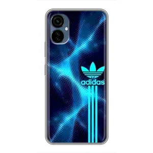 Чохли Адидас для TECNO Camon 19 Neo (AlphaPrint) (Синій Адідас)