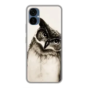 Чохол з пташками на TECNO Camon 19 Neo (VPrint) (Сова)