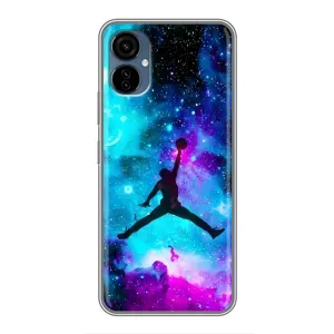 Чехлы для TECNO Camon 19 Neo - с картинкой JORDAN (AlphaPrint) (Яркий Джордан)