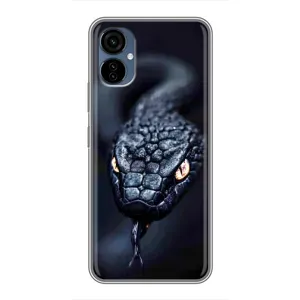 Чохол з картинкою 'Хижаки' для TECNO Camon 19 Neo (Чорна змія)