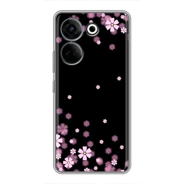 Чехол с принтом «Цветочки маленькие» для TECNO Camon 20 Pro