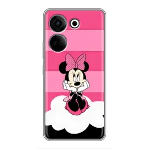 Міккі Маус чохол для Tecno Camon 20 Pro (AlphaPrint - Мультяшні) (Дівчинка Maus)