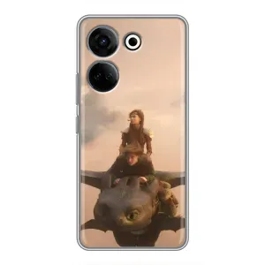 Чохол як приборкати дракона на Tecno Camon 20 Pro (Фільм дракон)