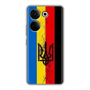 Украинские Чехлы для Tecno Camon 20 Pro с картинкой УПА (AlphaPrint)