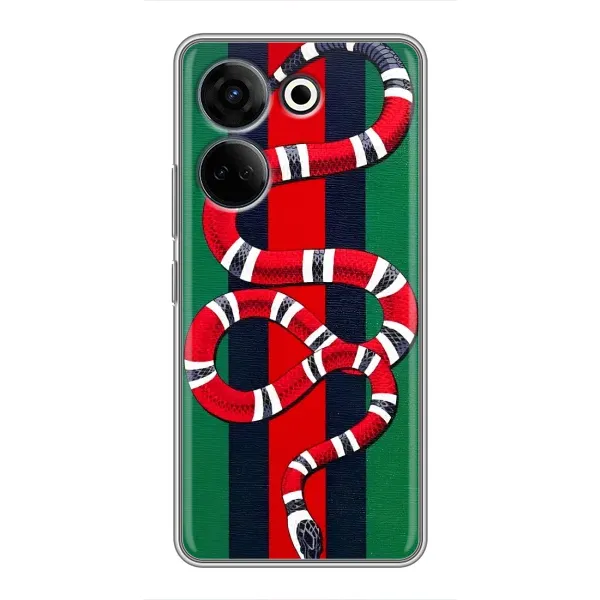 Чехол с принтом «Gucci змия» для TECNO Camon 20 Pro