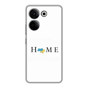 Чохол для Патріота України Tecno Camon 20 Pro - (AlphaPrint) (Home)