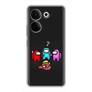 Чохли Амонг Ас для Tecno Camon 20 Pro (AlphaPrint) (Імпостер)