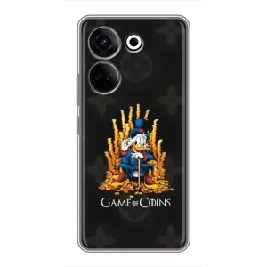 Чехли для Tecno Camon 20 Pro - Скрудж МакДак Louis Vuitton (PREMIUMPrint) (Король грошей)