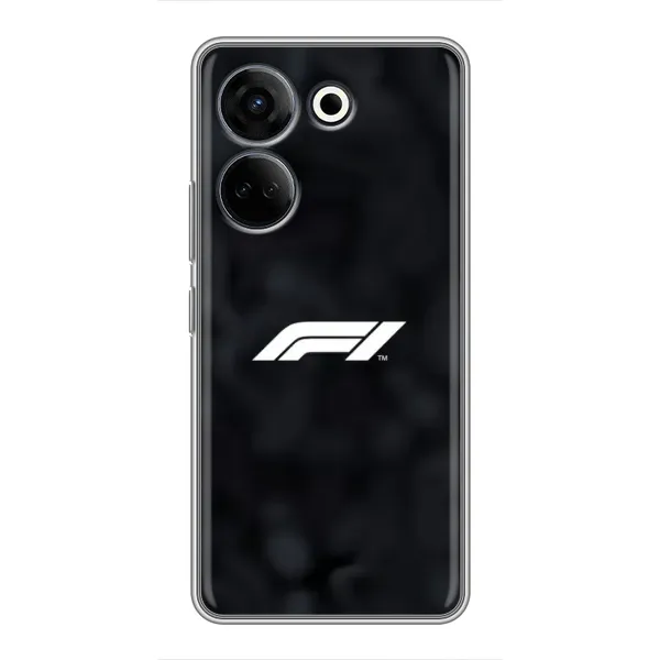 Чохол з принтом «Логотип Формула 1» для TECNO Camon 20 Pro Чохол з принтом «Логотип Формула 1» для TECNO Camon 20 Pro