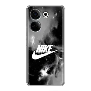 Чехол для Tecno Camon 20 Pro - с принтом Найк (AlphaPrint) (Лого Найк)