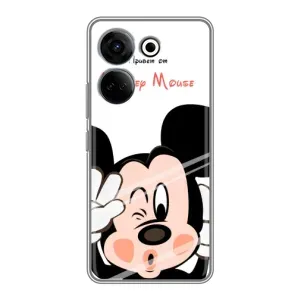 Міккі Маус чохол для Tecno Camon 20 Pro (AlphaPrint - Мультяшні) (Маус Міккі)