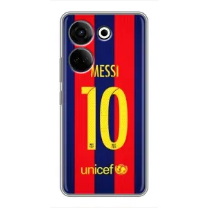 Чехлы Месси для Tecno Camon 20 Pro (AlphaPrint) (Messi Barca 10)