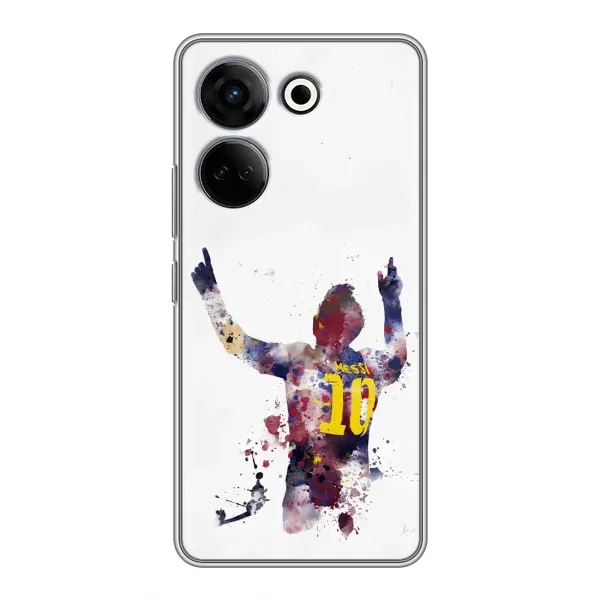 Чохол з принтом «Messi Barca» для TECNO Camon 20 Pro