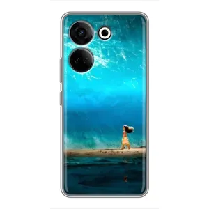 Чохол з мультфільмом Ваяна Tecno Camon 20 Pro (Океан Моана)