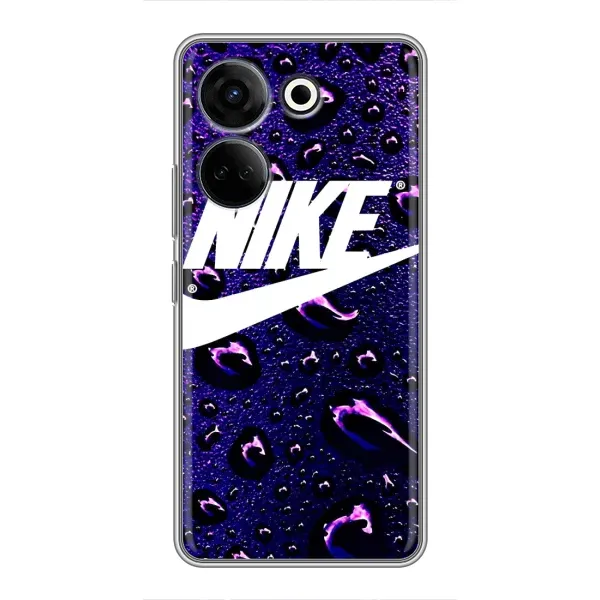 Чехол с принтом «Найк принт» для TECNO Camon 20 Pro