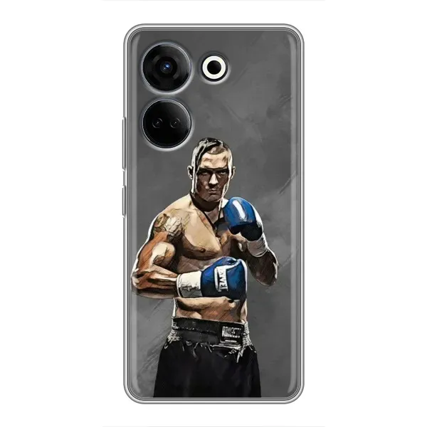 Чохол з принтом «Олександр Усик» для TECNO Camon 20 Pro Чохол з принтом «Олександр Усик» для TECNO Camon 20 Pro