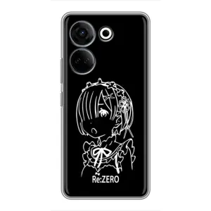 Чехол с принтом «Re: Zero» для TECNO Camon 20 Pro