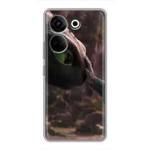 Чохол як приборкати дракона на Tecno Camon 20 Pro (Сцена з драконом)