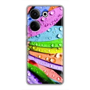 Чехлы (ART) Цветы на Tecno Camon 20 Pro (VPrint) (Семиквітка)