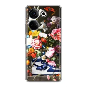 Чехол для Tecno Camon 20 Pro - с принтом Найк (AlphaPrint)