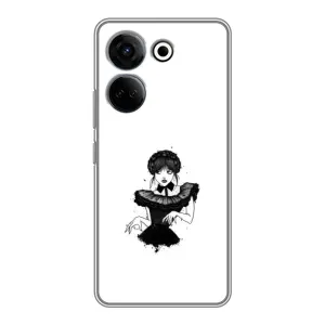 Чохли Венсдей на Tecno Camon 20 Pro Уенсдей (AlphaPrint) (танець Венздей)